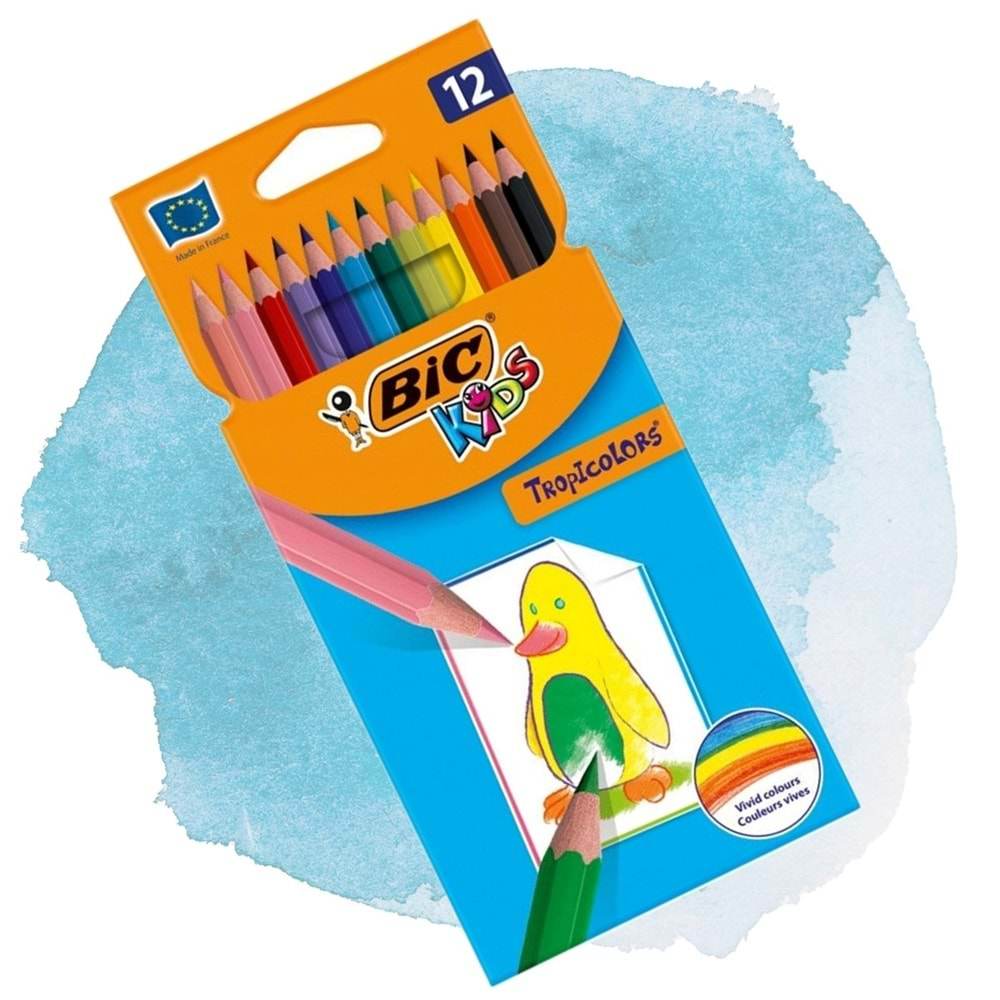 Bic Tropicolor Boya Kalemi 12 Li Kutu