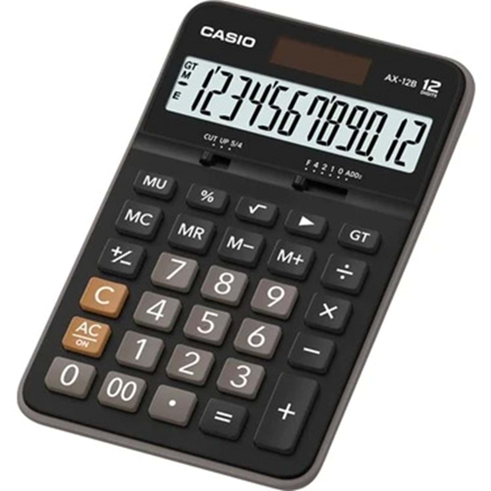 Casıo Hesap Makinesi Masaüstü Ax-12B 12 Hane
