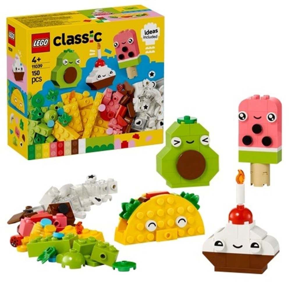 Lego Classic Yiyecek Arkadaşlar