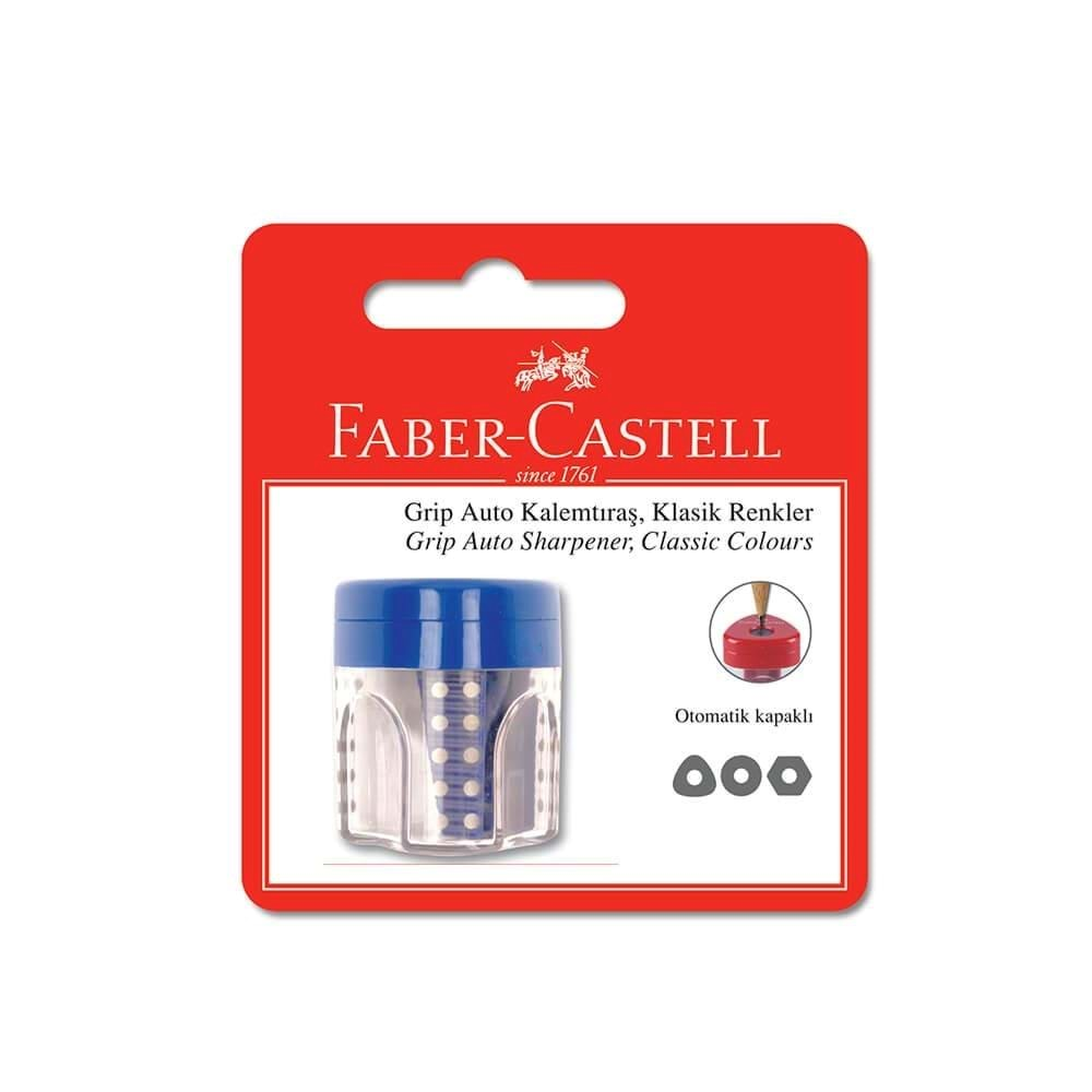 Faber Castell Bls.Grip Auto Kalemtraş Klasik Renk