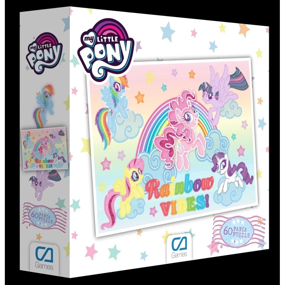 Ca Games Puzzle 60 Parça My Little Pony