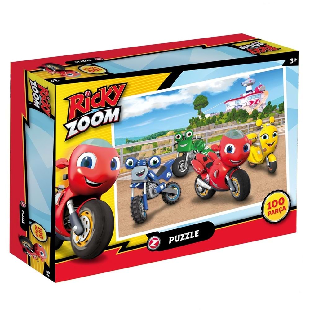 Ca Games Puzzle 100 Parça Ricky Zoom