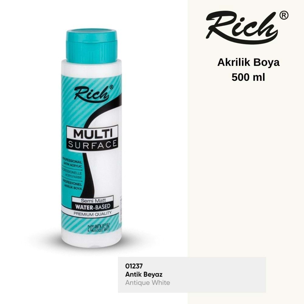 500-2102 Multi Surface 500 Cc Antik Beyaz