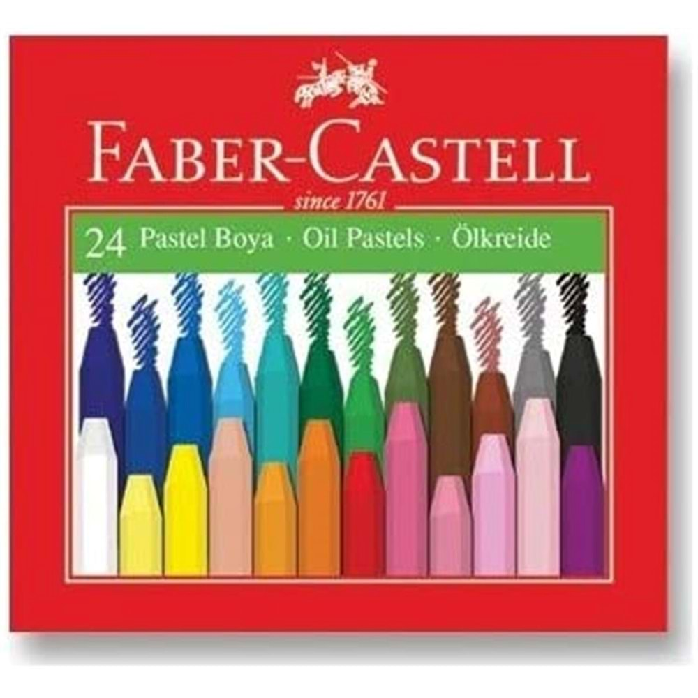 Faber Castell Pastel Boya Redline Karton Kutu 24 Lü