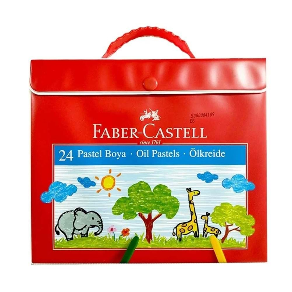 Faber Castell Pastel Boya Redline Çantalı 24 Lü