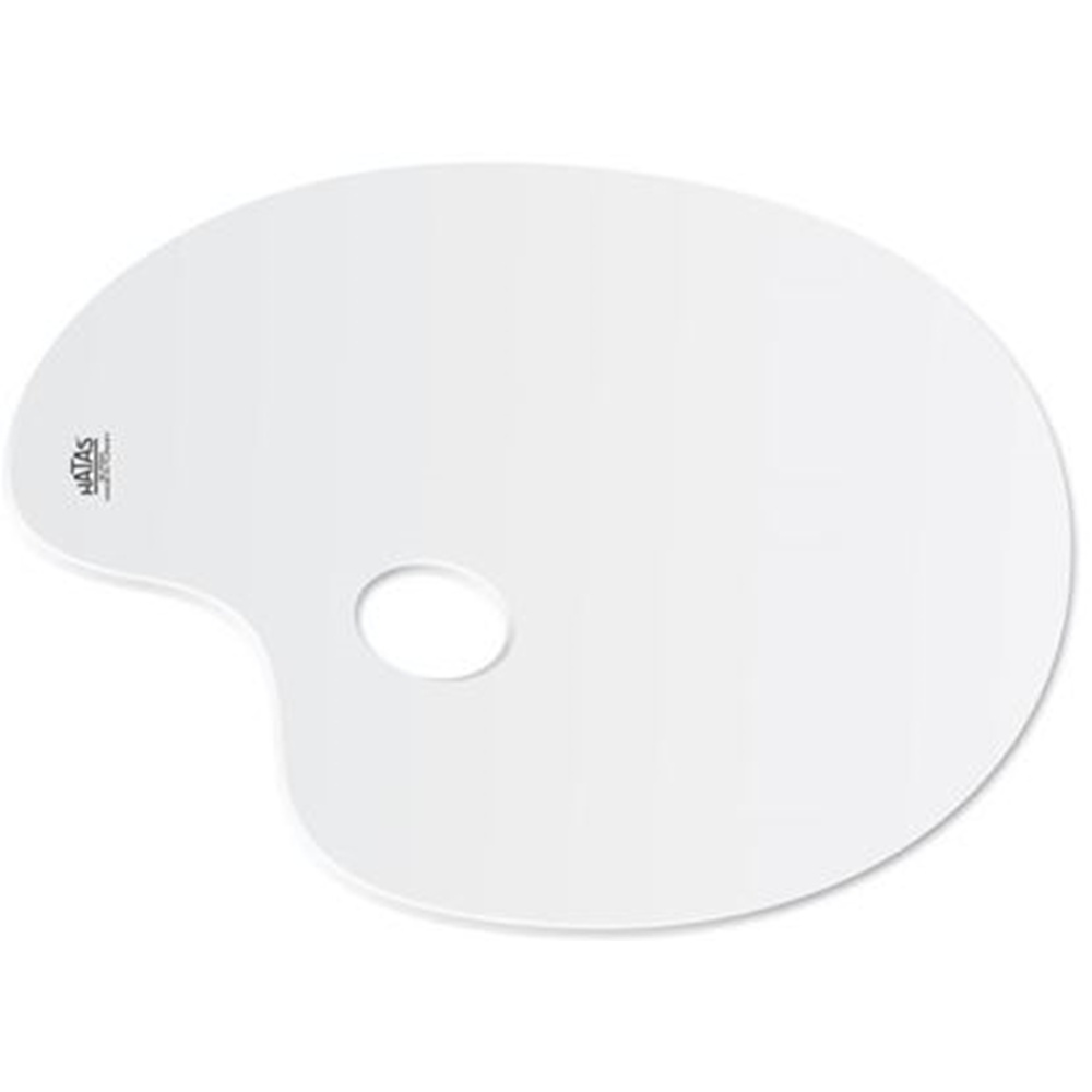 Hatas Godesiz - Oval Resim Paleti 25 X 35 Cm. ( Ekonomik)