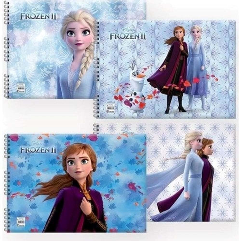 Frozen İi 25x35 15 Yp. Spiralli Resim Defteri