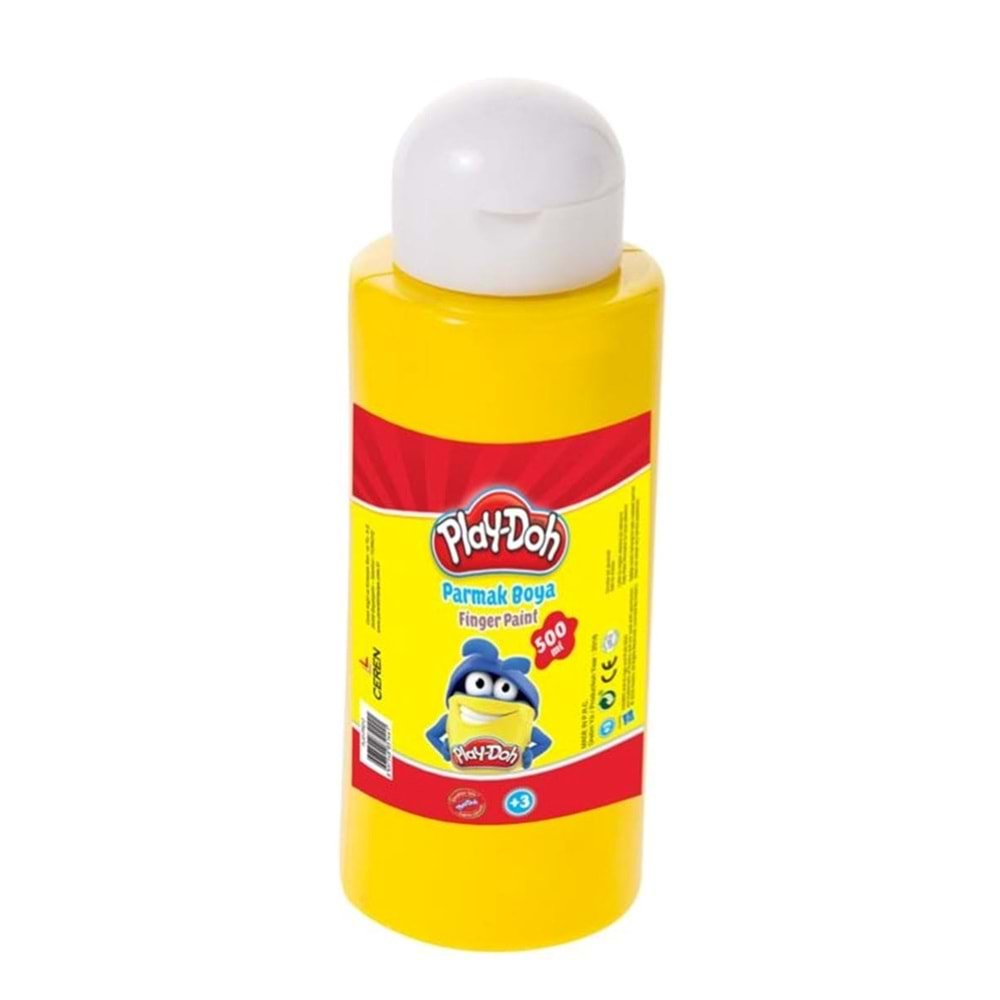 Play-Doh Parmak Boyası (Tüp) 500 Ml. Sarı