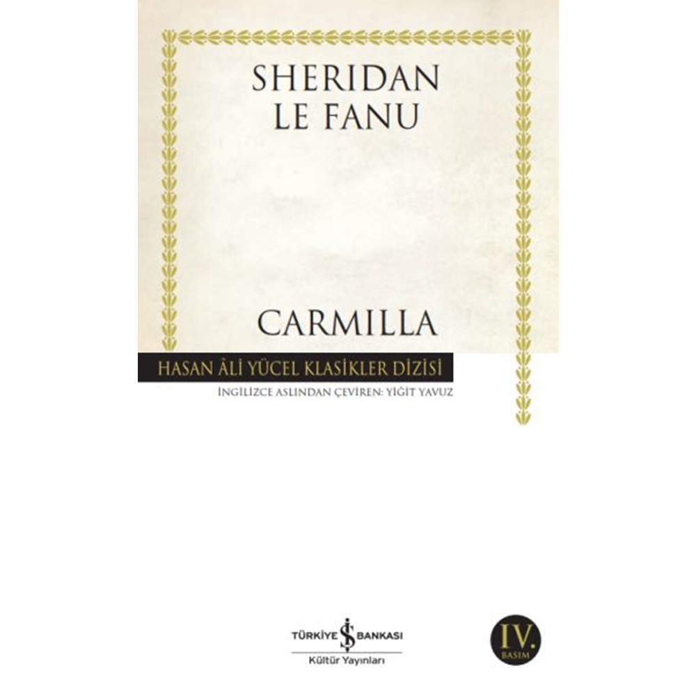 Carmilla Hasan Ali Yücel Klasikleri