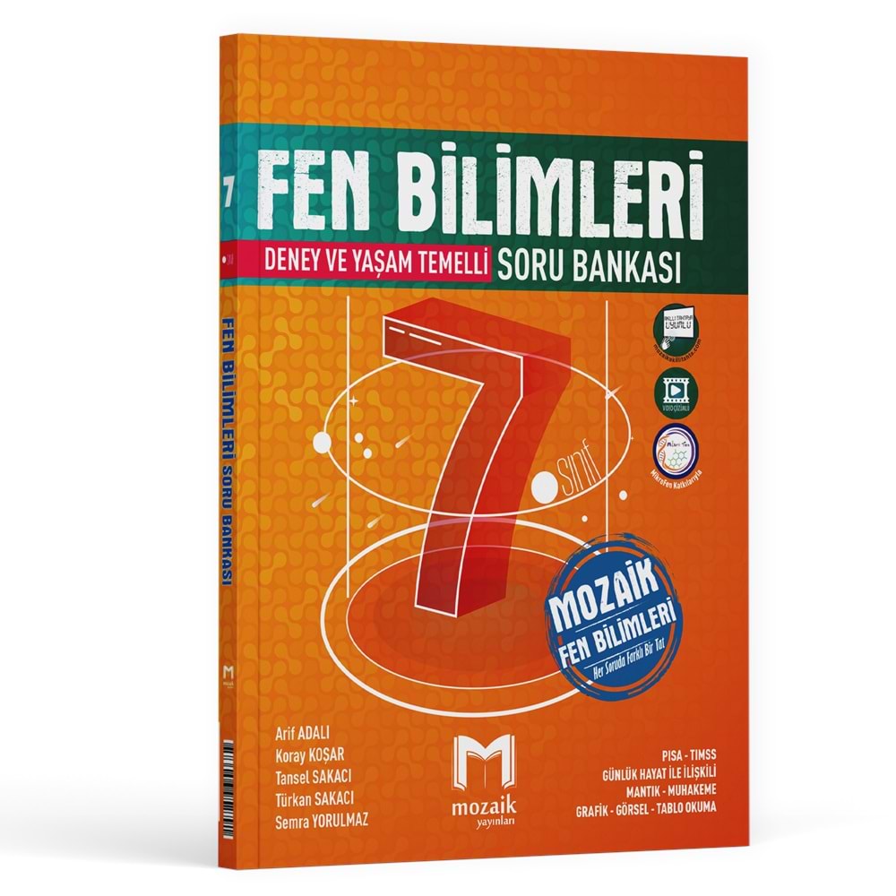 7.Sınıf Mozaik S.B. Fen Bilimleri - 2025-26