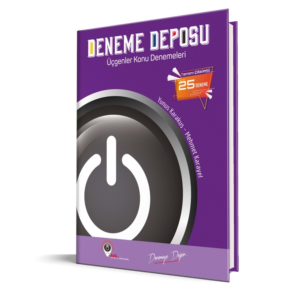 Deneme Deposu Yks Ayt Üçgenler - 2024-25