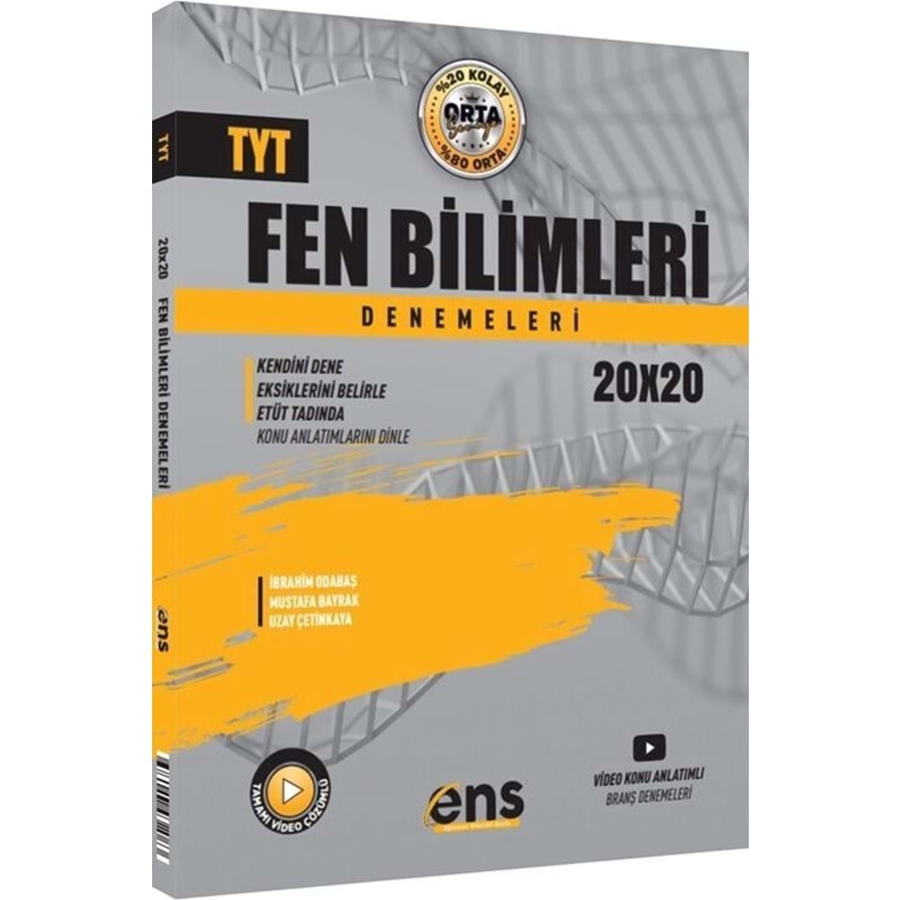 Ens Destek Tyt Deneme 20 Li Fen Bilimleri - 24-25