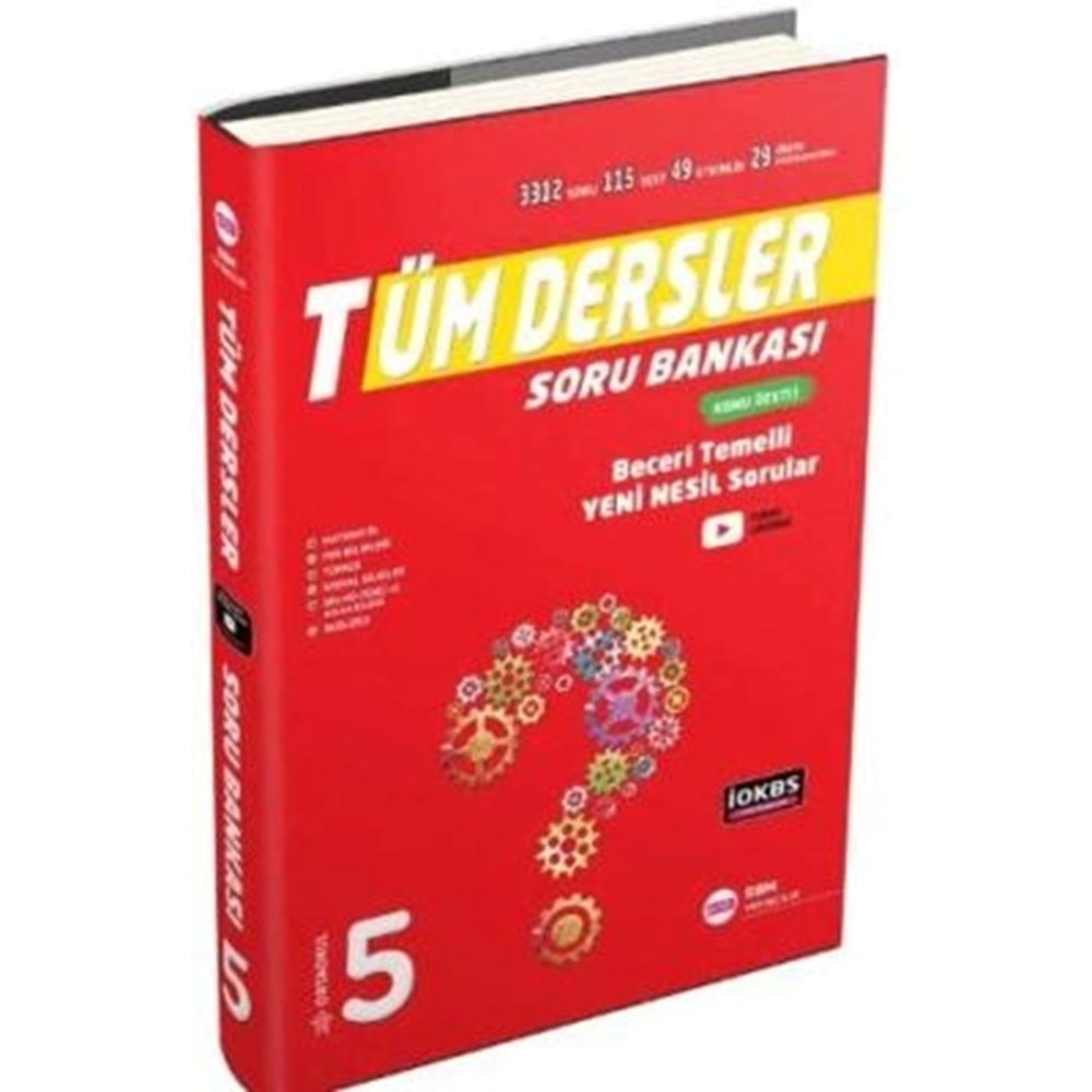 Sbm 5.Sınıf Tüm Dersler Soru Bankası