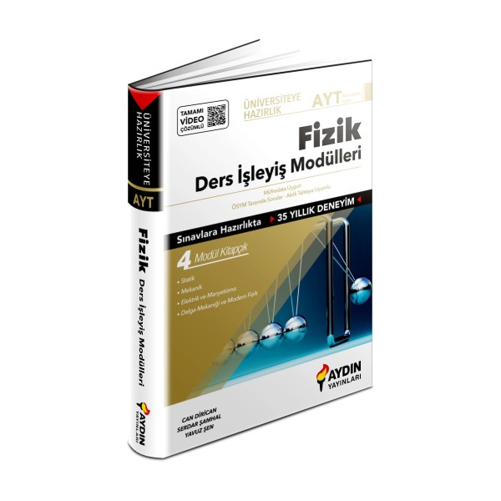 Aydin Üniversiteye Hazirlik Ayt Fizik Ders İşleyiş Modülleri