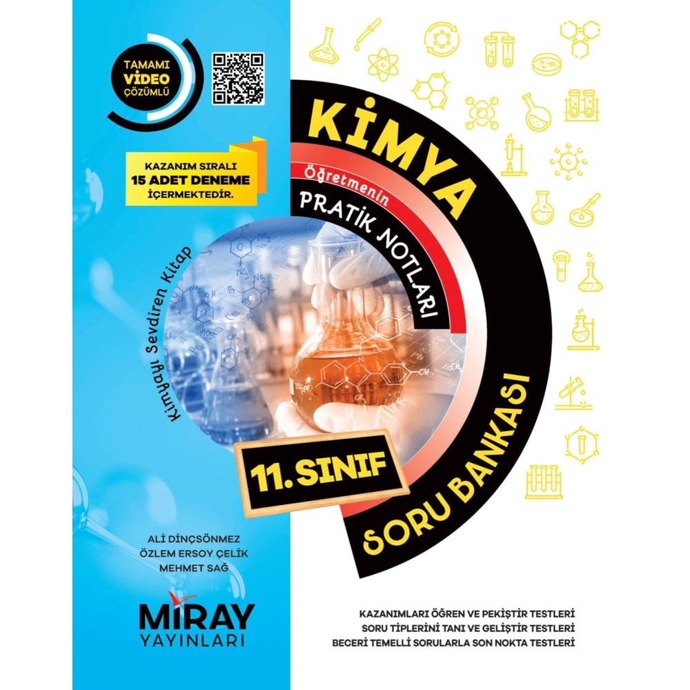 Miray 11.Sinif Kimya Konu Özetli Soru Bankasi