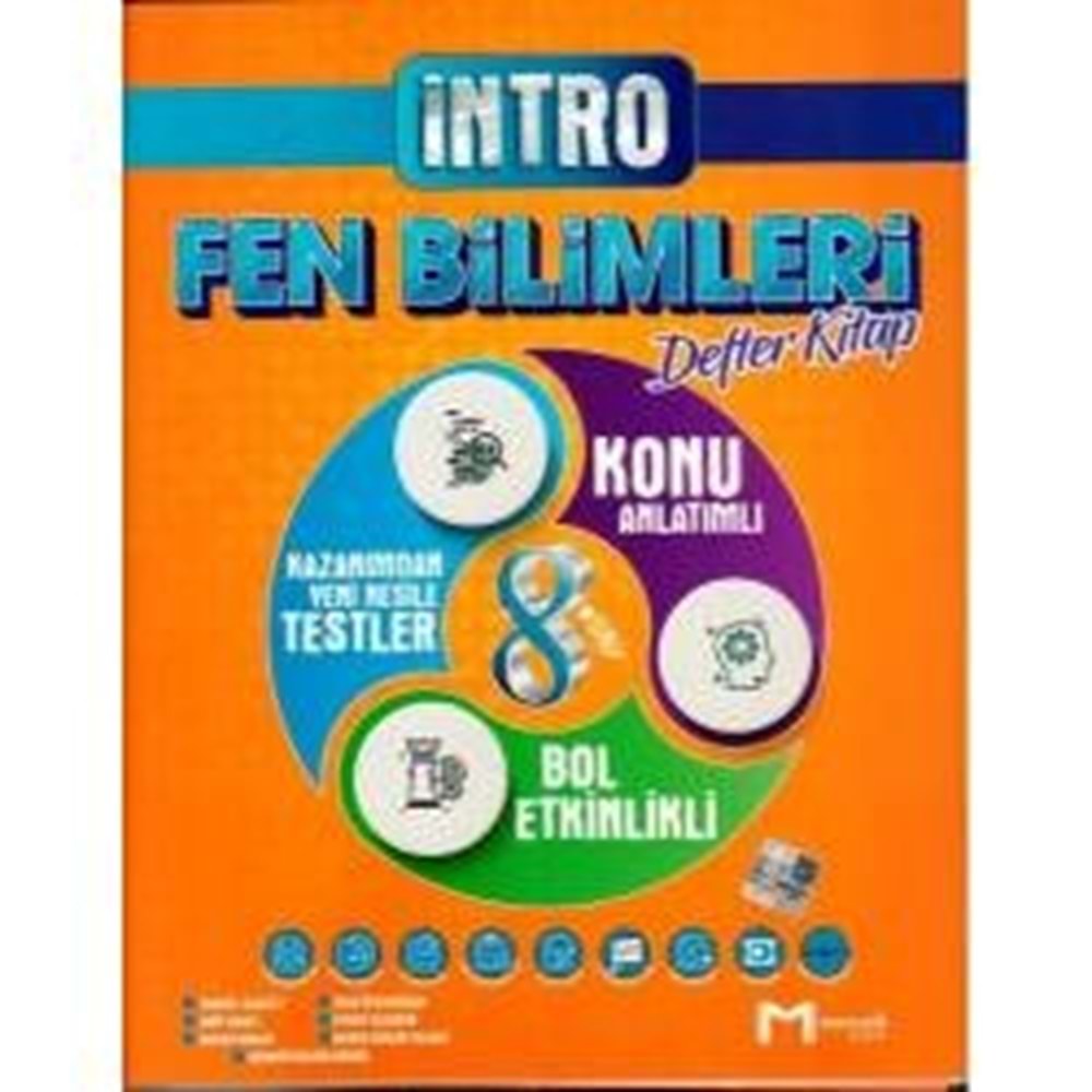 8.Sınıf Mozaik Defter Fen Bilimleri - 2024-25