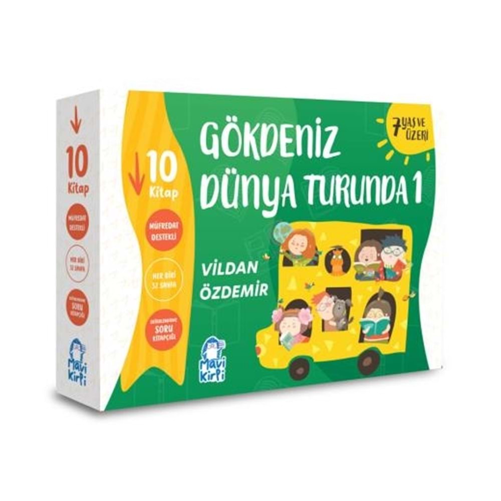 Gökdeniz Dünya Turunda 2. Sinif Seti (10 Kitap)