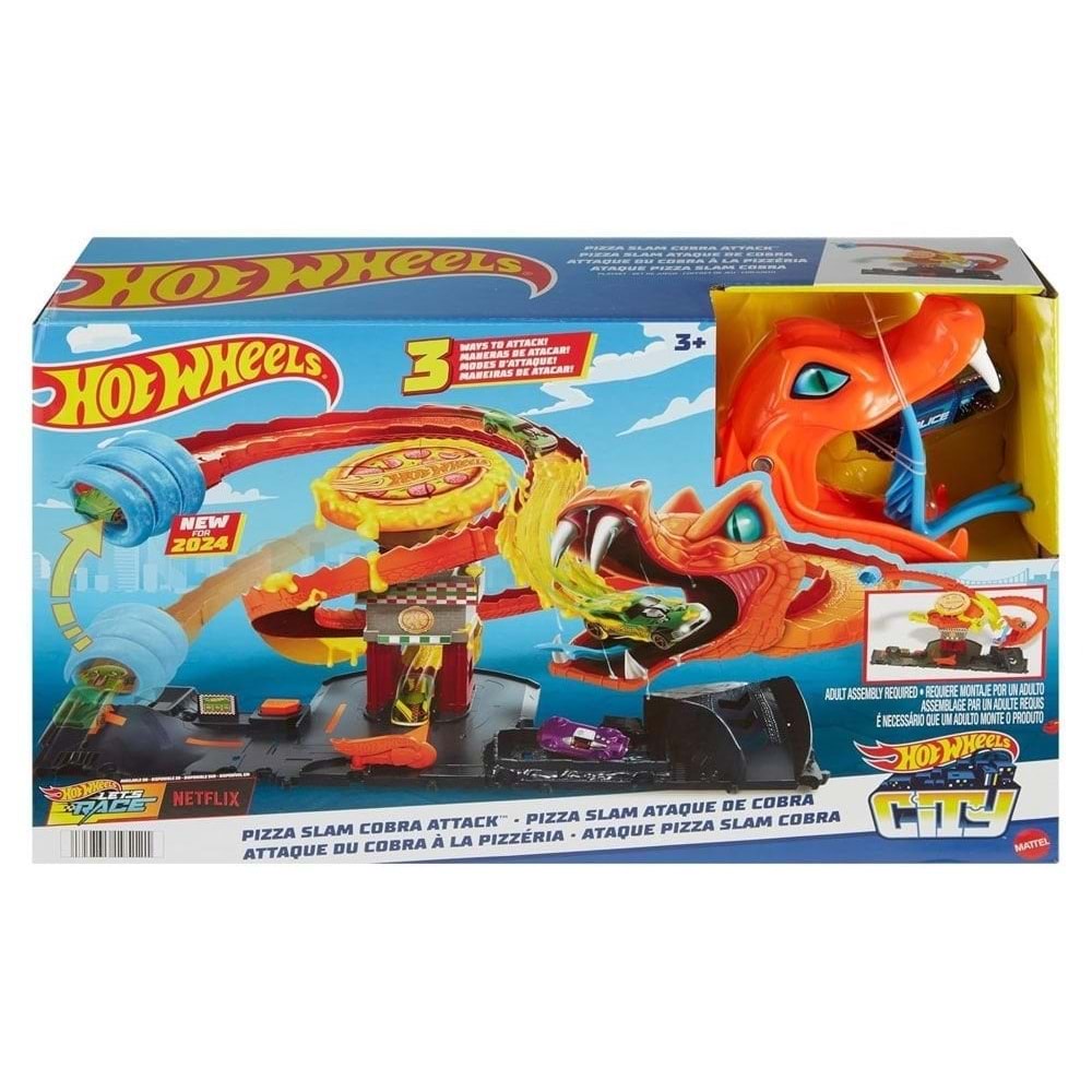 Hot Wheels Pizza Dükkanında Kobra Macerası Oyun Seti