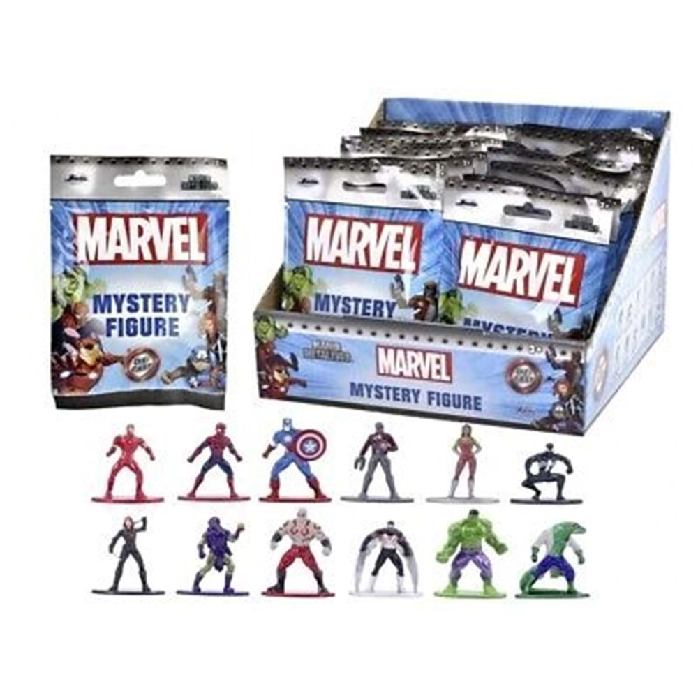 Marvel Sıngle Pack Nanofıgs 12-Asst.