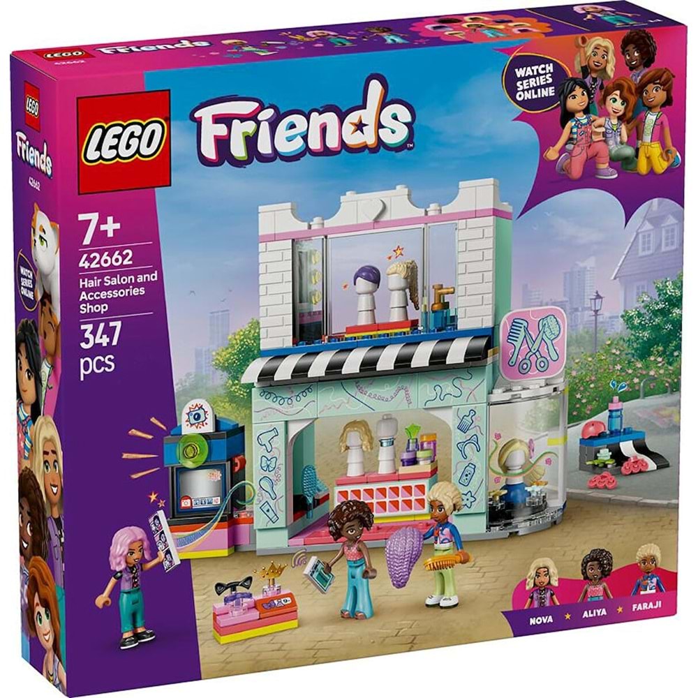 42662 Lego Friends Kuaför ve Aksesuar Mağazası 347 parça +7 yaş