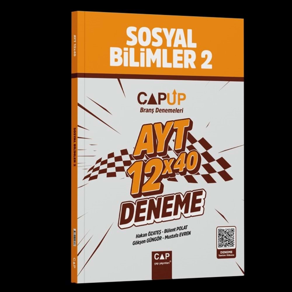 Çap Yks Ayt Up Deneme 12*40 Sosyal Bilimleri 2 - 2025