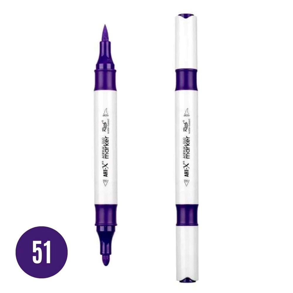 Art-X Akrilik Marker Kalem Duo 51