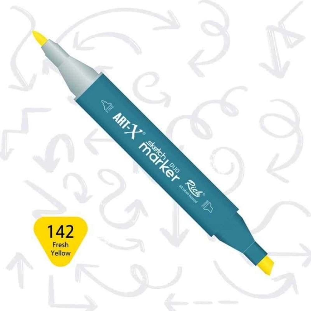 Art-X Sketch Marker Kalem Duo 142