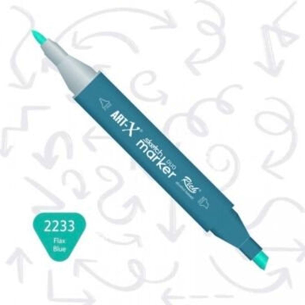Art-X Sketch Marker Kalem Duo 2233
