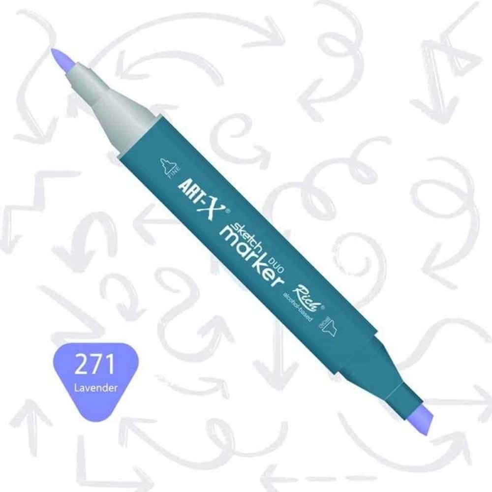 Art-X Sketch Marker Kalem Duo 271
