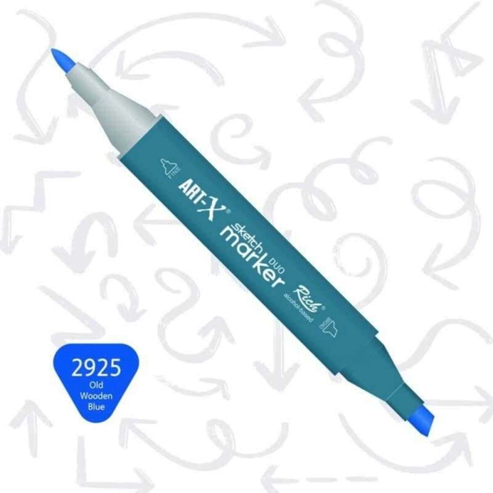 Art-X Sketch Marker Kalem Duo 2925