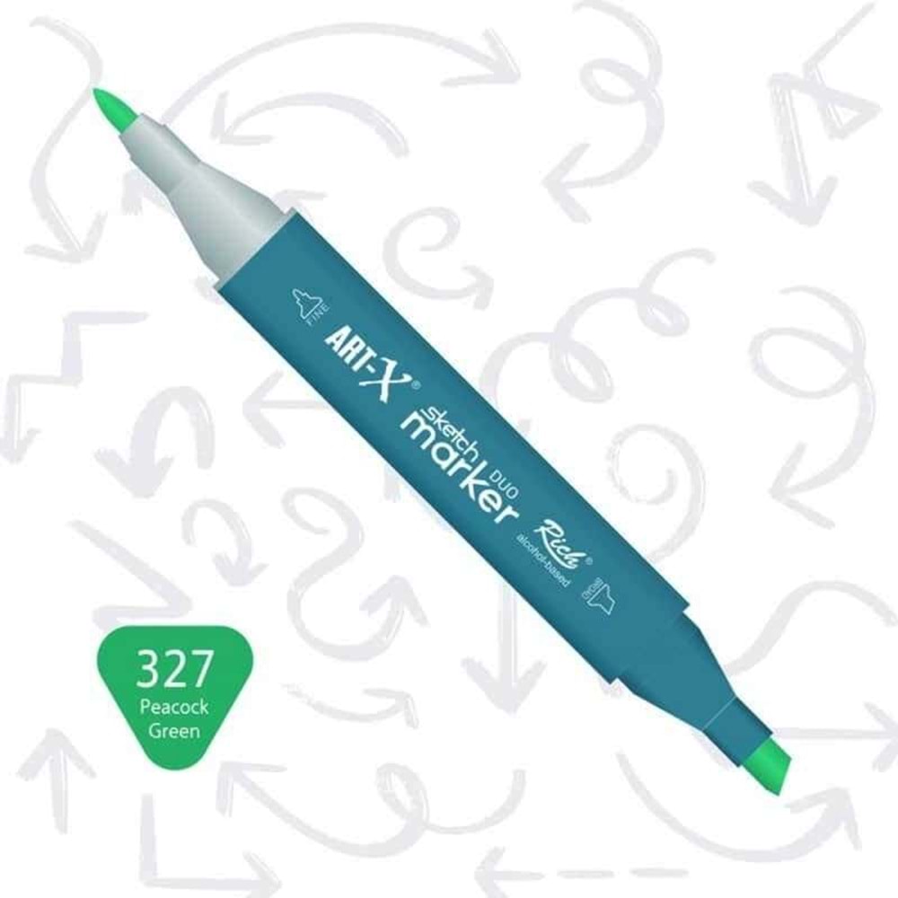 Art-X Sketch Marker Kalem Duo 327