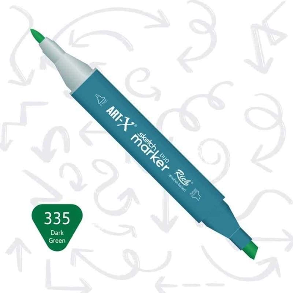 Art-X Sketch Marker Kalem Duo 335