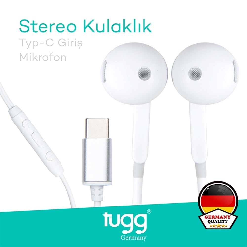 TUGG Germany Lightning Kablolu Kulaklık Lightning