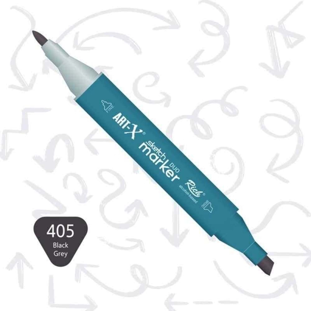 Art-X Sketch Marker Kalem Duo 405
