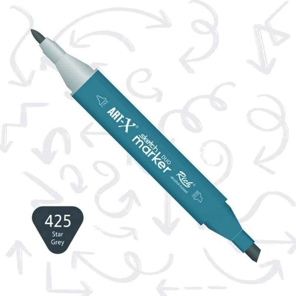 Art-X Sketch Marker Kalem Duo 425