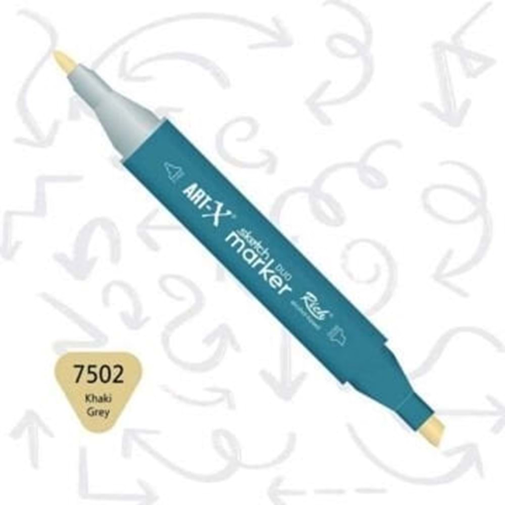 Art-X Sketch Marker Kalem Duo 7502