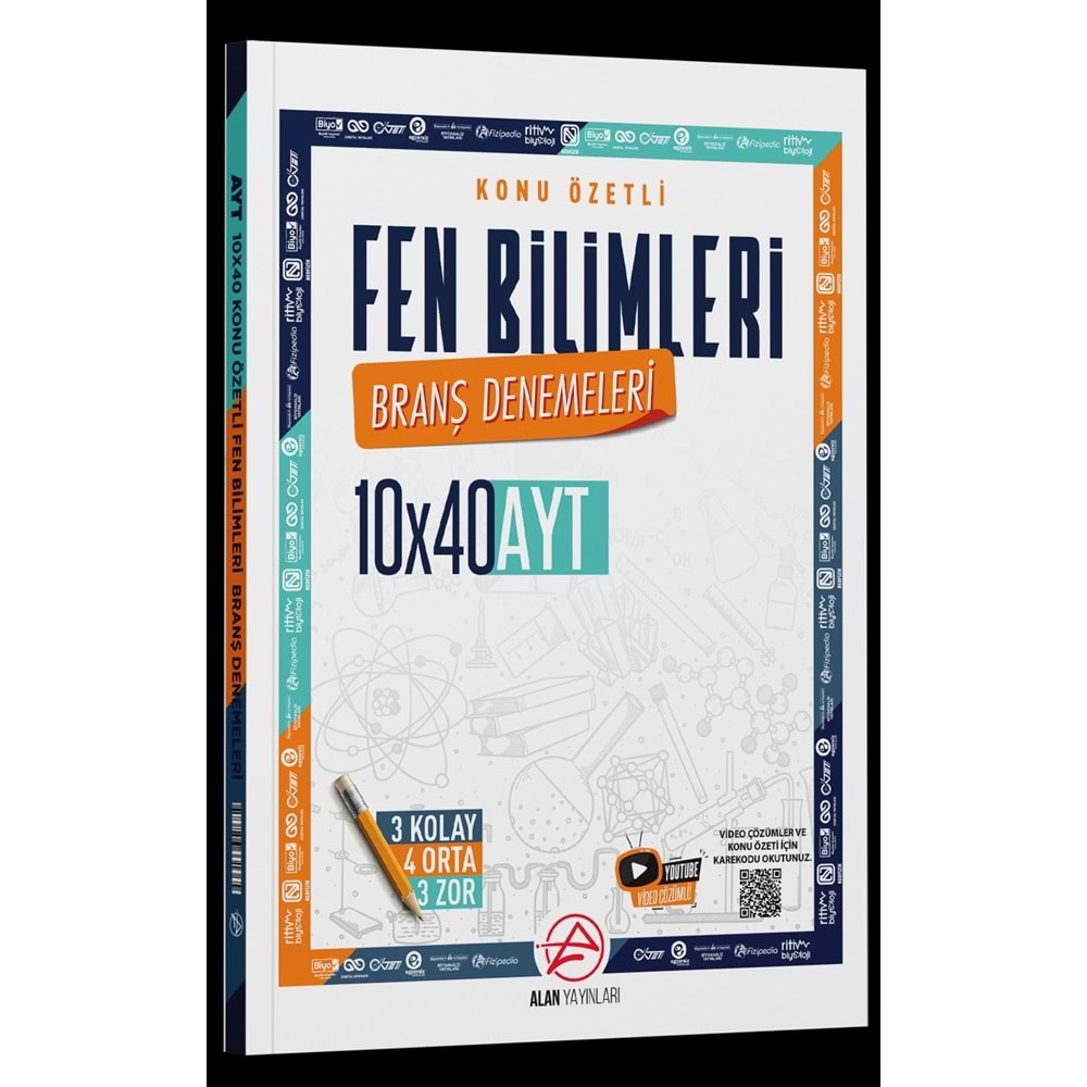 Alan Ayt Konu Özetli Deneme Fen Bilimleri - 24-25