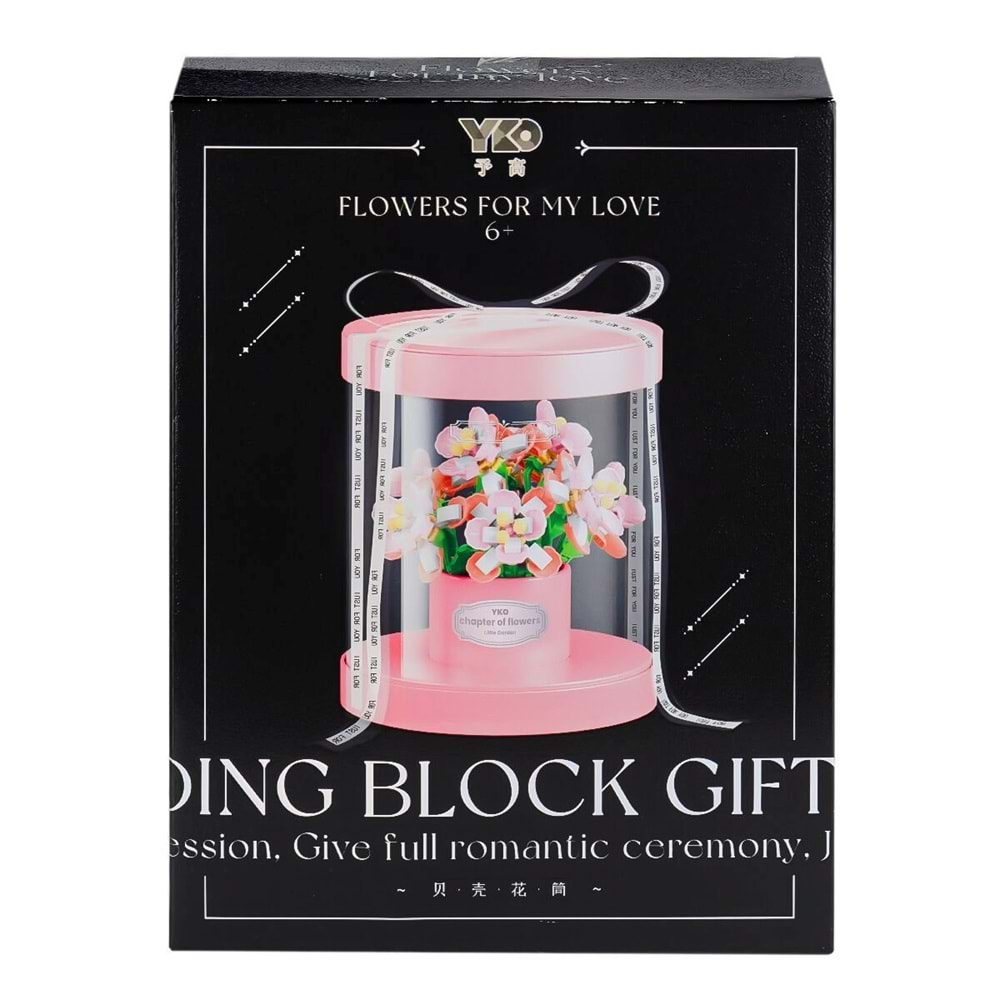 P2360 Panlos Çiçek Demeti Blok Seti 562 Parça