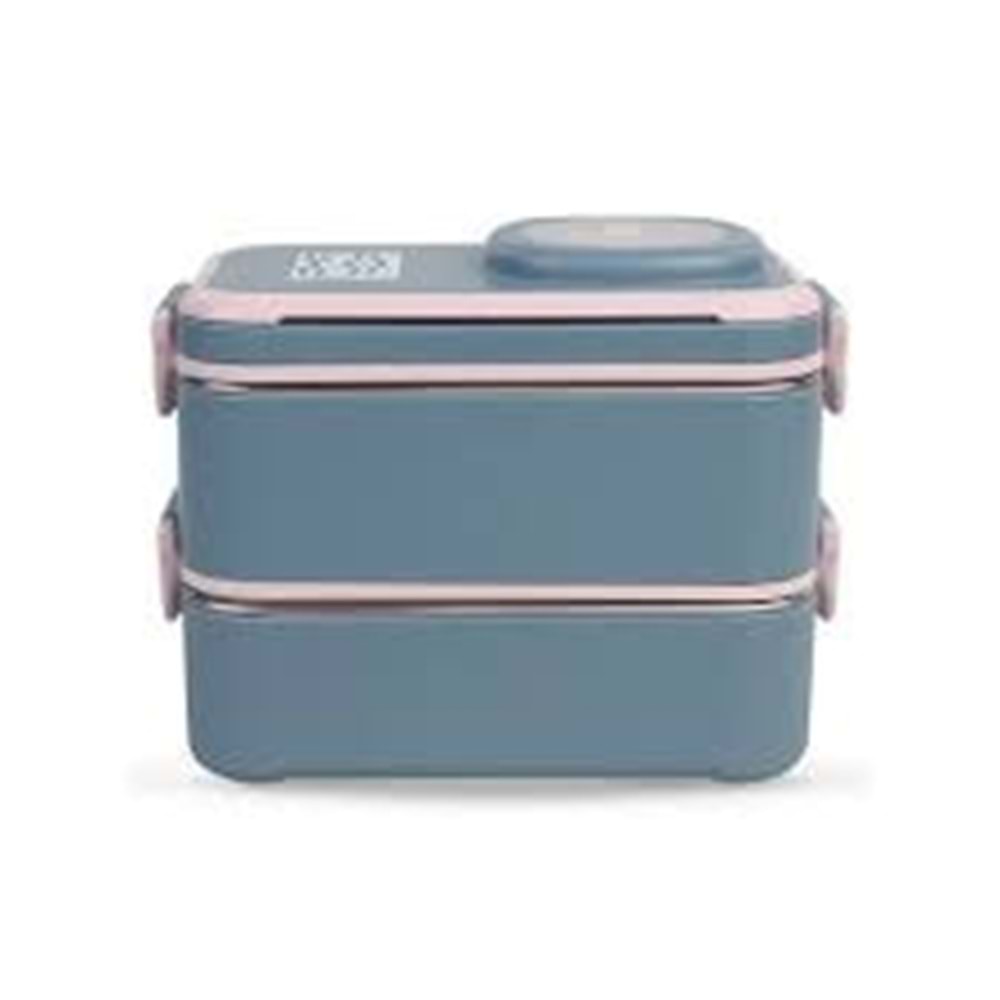 Voganlife Lunch Box 600 ML Beslenme Kutusu Gray