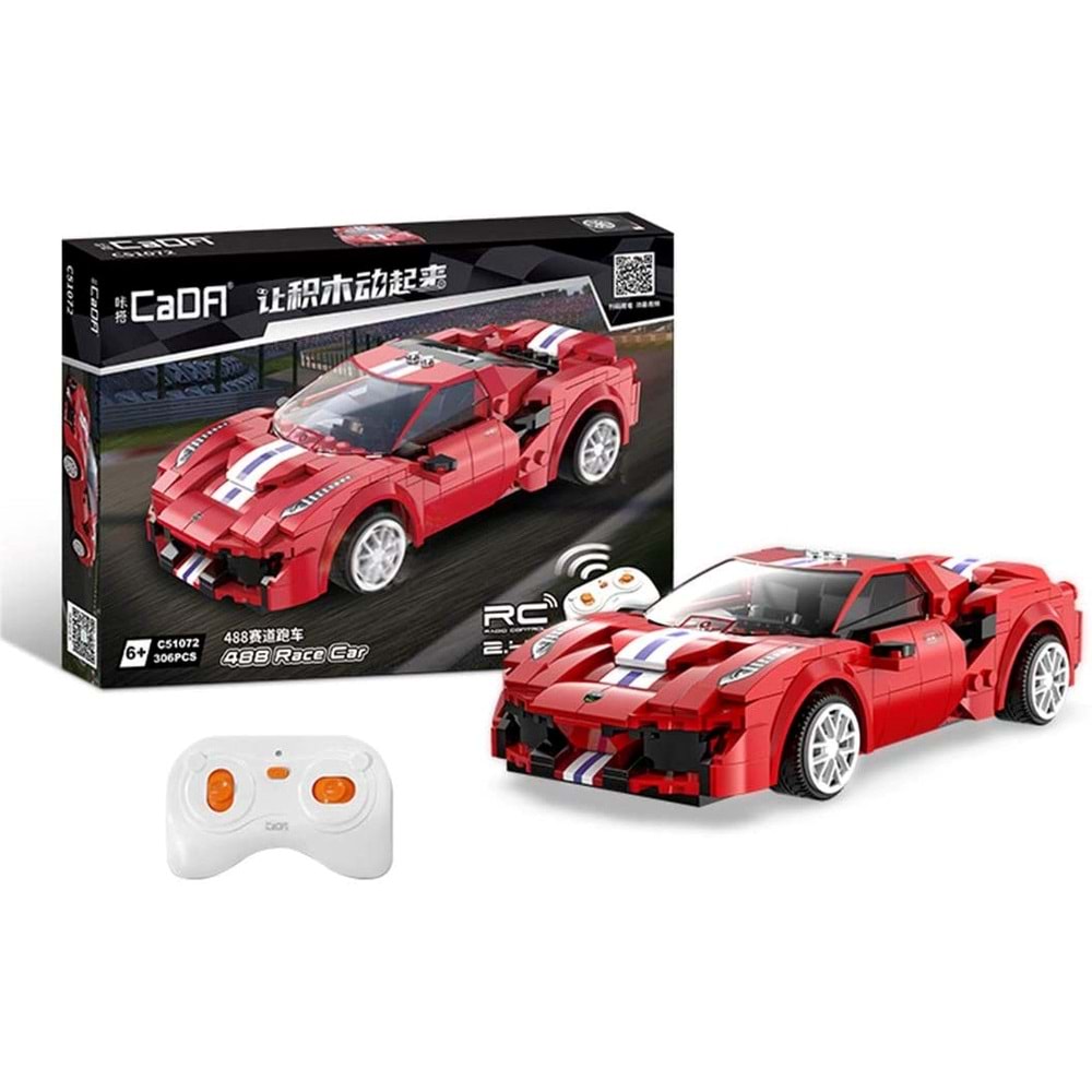 C51072W Cada Race Car Blok Seti 306 Parça