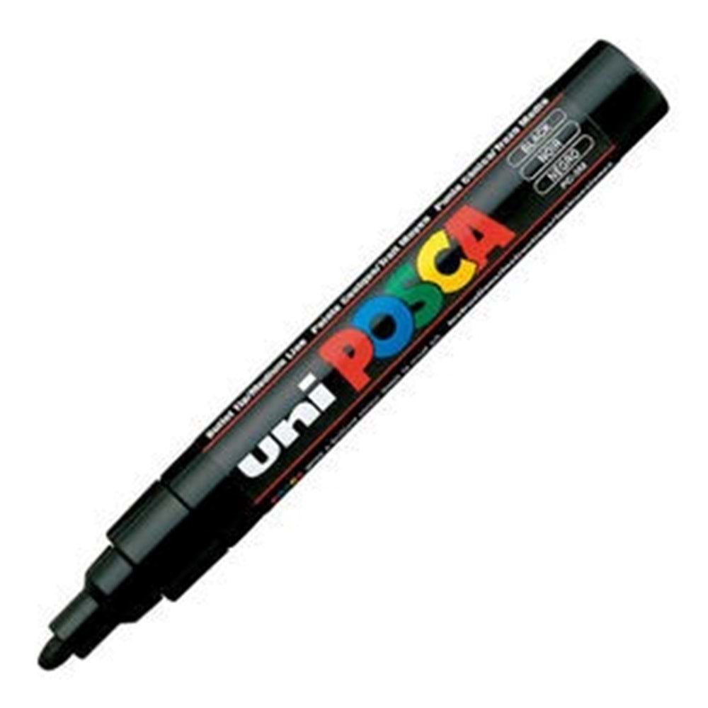 Uni Poster Markörü Posca PC-5M 1.8-2,5 Siyah