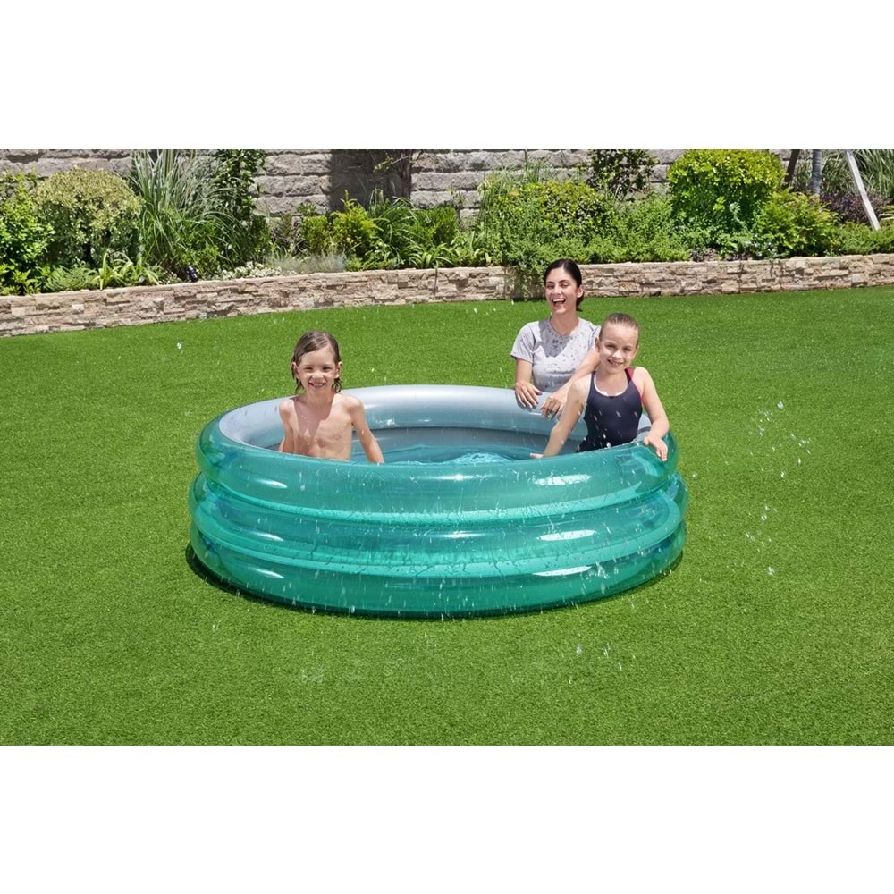 Bestway 170x53 Cm Havuz Jumbo Metalik Yuvarlak Bermuda 51042