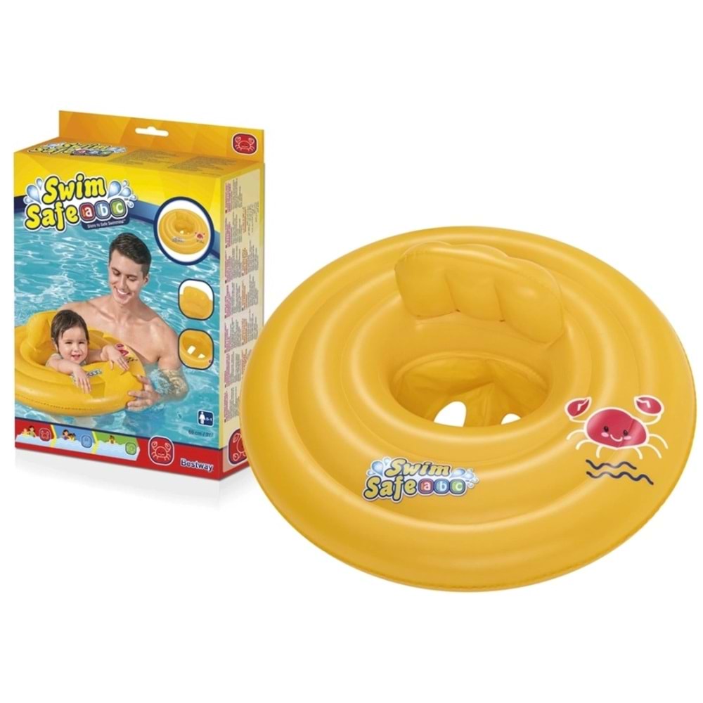 Bestway 32096 Lüks Sarı Baby Float Ooturaklı 70cm 320297 *12