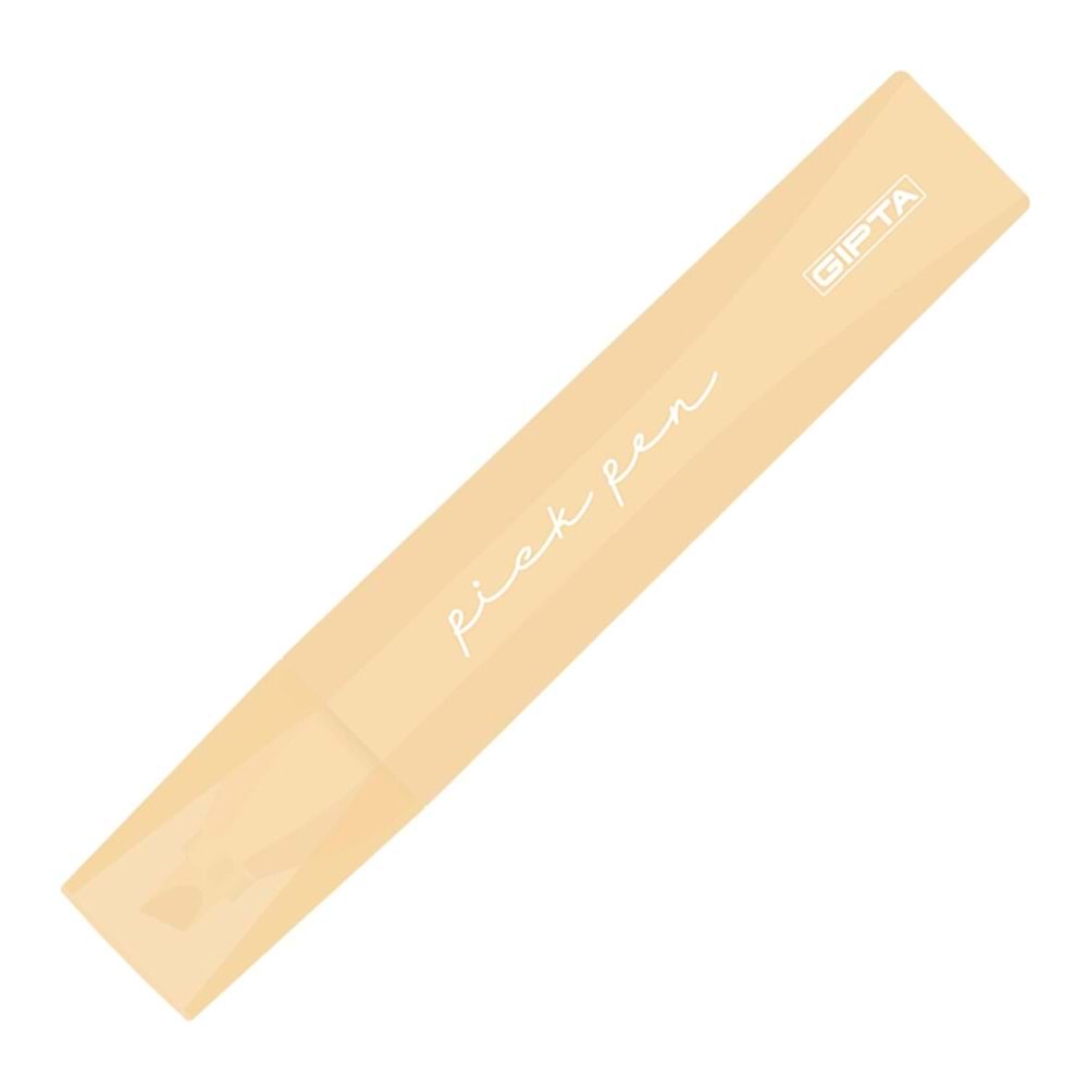 Gıpta Fosforlu Markor-Pickpen Pastel Sarı