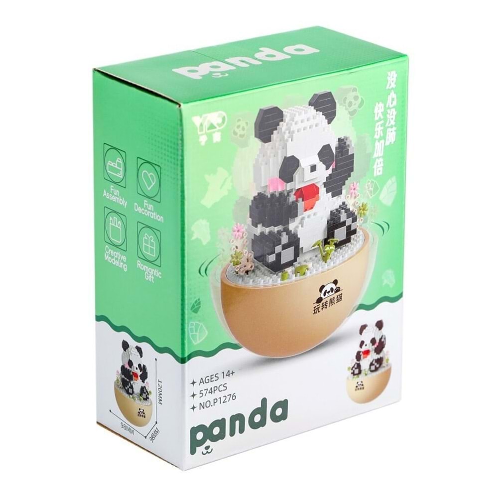 Panlos Panda Model 574 Parça Block Oyuncak