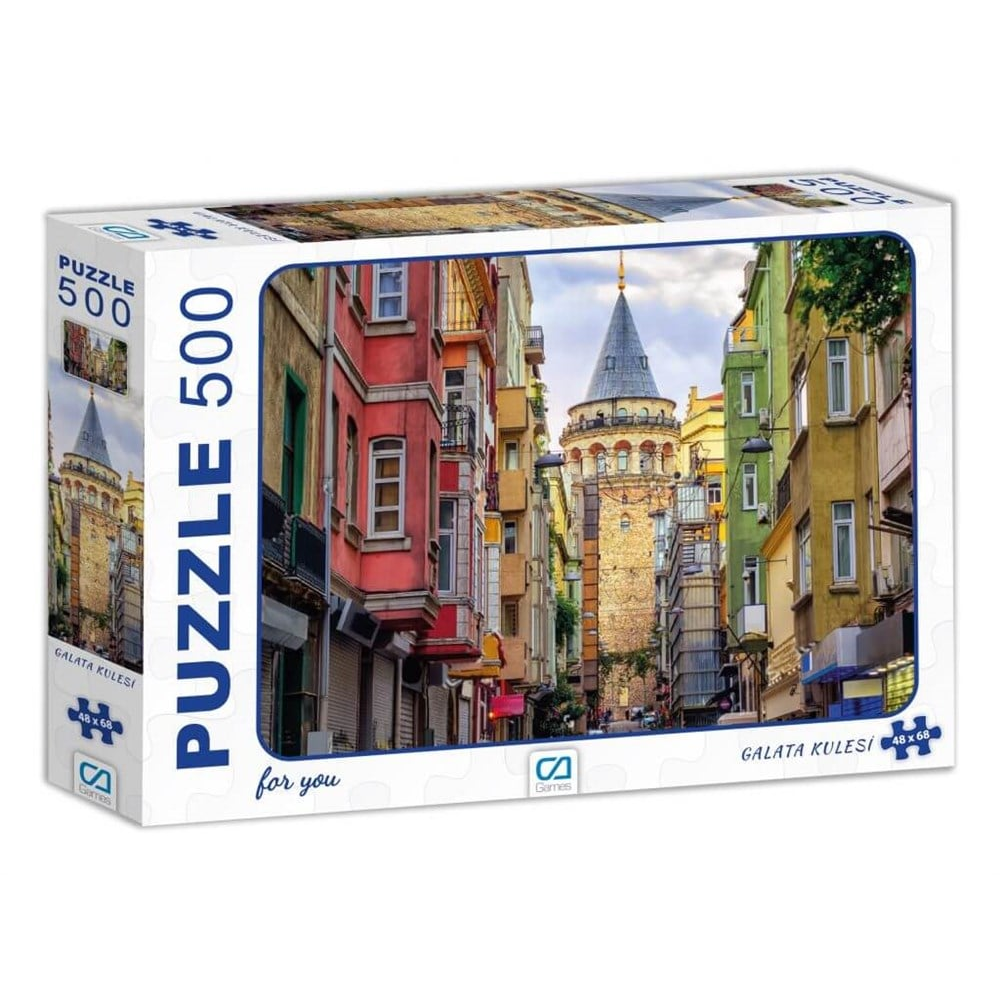 CA500-7502 Ca Games Galata Kulesi Puzzle 500 Parça
