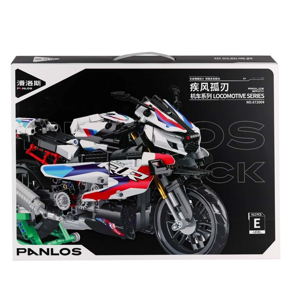 Panlos 1000RR Motor 912 Parça Block Oyuncak