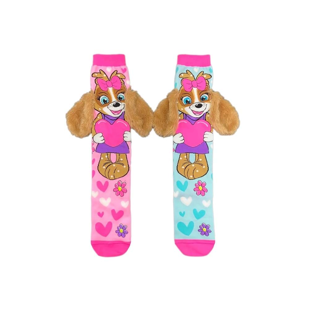 Uzun Kulaklı Köpek Funny Çorap