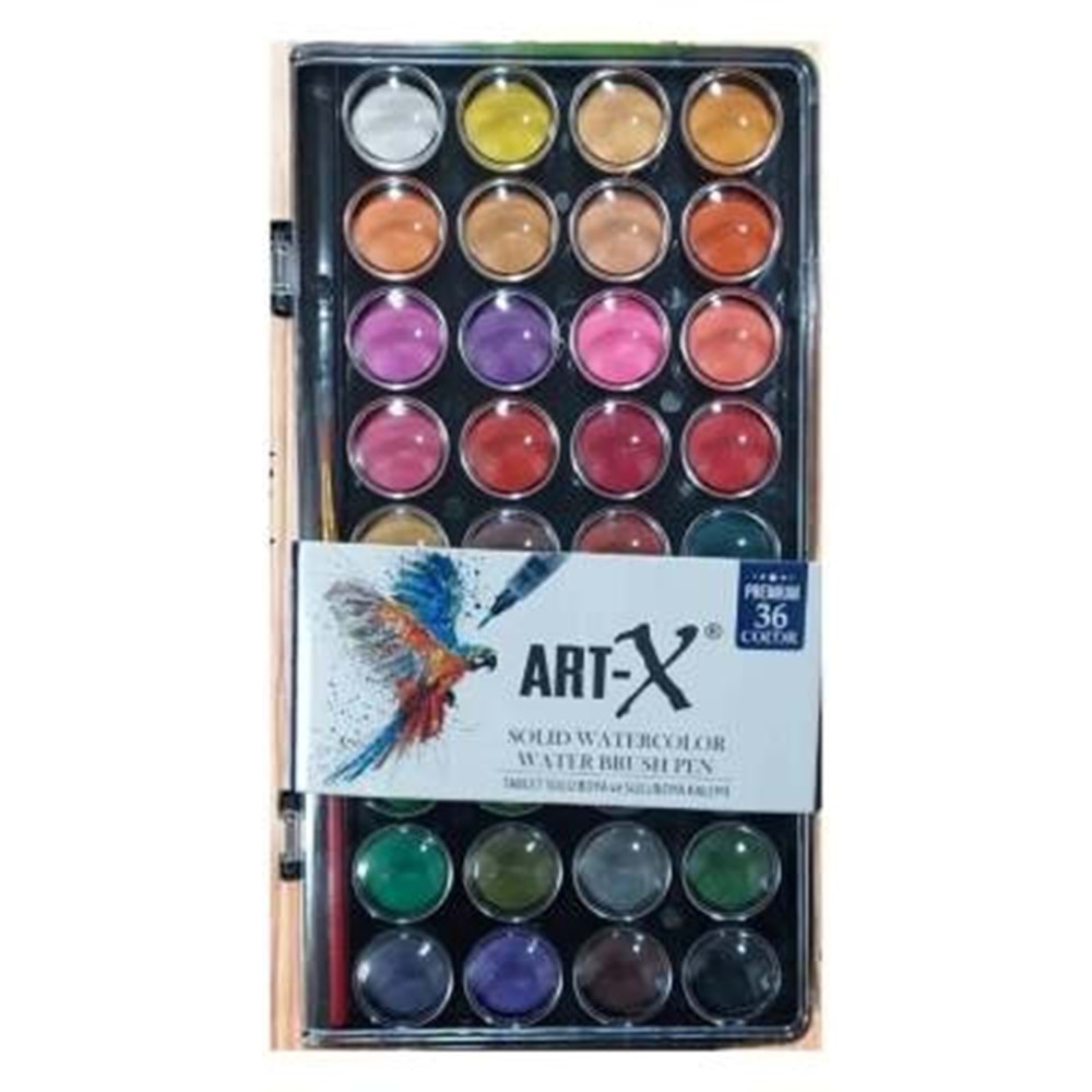 Art-X Premium Sulu Boya 36 Renk