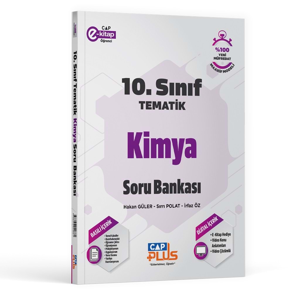 Çap 10.Sinif S.B. Tematik Kimya - 2025-26